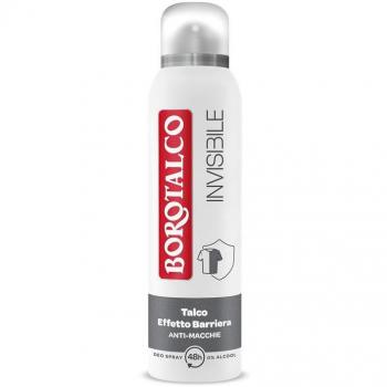 Deodorante Spray Invisible Borotalco 150ml - Efecto Barrera 48h