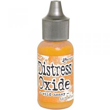 Ranger Wild Honey Distress Oxide Re-Inker, Synthetic Material, Yellow, 2.5 x 2.5 x 7.2 cm