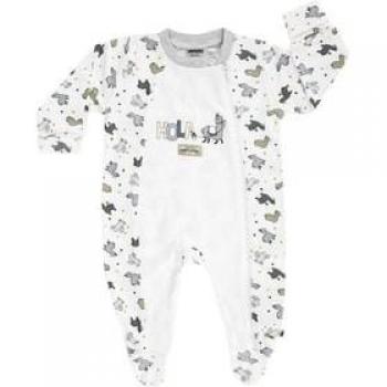 Pijama de una pieza para niño con estampado de llama