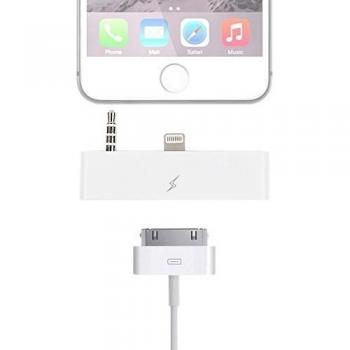 DURAGADGET Adaptador De Audio Apple Iphone 6 Lightning