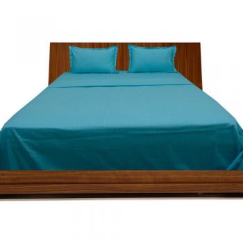 Diseño de bandera de Italia acabado - 600-de percale de-de ropa de cama algodón egipcio de cama de matrimonio 66,04 cm profundo bolsillo de cerradura IKEA, Turquesa/de flores de diseño de rayas, 600TC 100% algodón juego de cama