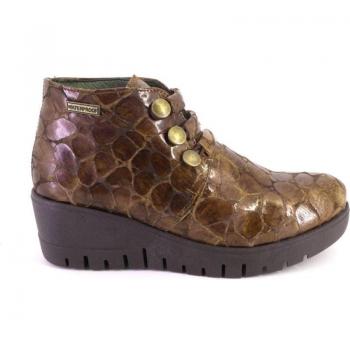 Botines de mujer NIVAL LILE CAIN WP taupe piel 623