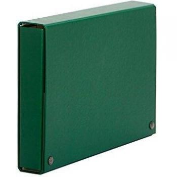 PARDO 963004 - Carpeta proyectos lomo 30 cierre broches, color verde