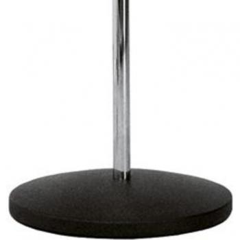 K&M 260/1 Round Base Microphone Stand, Chrome