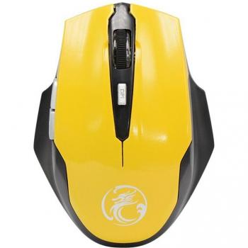 Ratón inalámbrico ergonómico 2.4GHz con 6 botones, óptico, para juegos y oficina