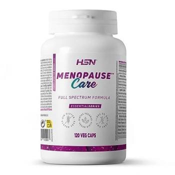 Cuidado Menopáusico HSN - 120 Cápsulas Vegetales | Equilibrio Hormonal, Sofocos, Sudoración, Insomnio | No-GMO, Vegano, Sin Gluten