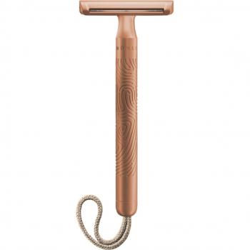 Maquinilla de Afeitar Clásica Mühle Companion Stone para Cuerpo y Cara, Doble Filo, Mango Largo, Uso Unisex
