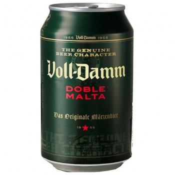 Cerveza Voll-Damm Doble Malta Lata 33cl