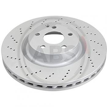 Disco de freno A.B.S. 18285 recubierto perforado/ventilado para Mercedes-Benz Clase E