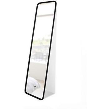 Umbra Hub Full-Length Wall Mirror Black 37cm H X 45cm W X 4.7cm D
