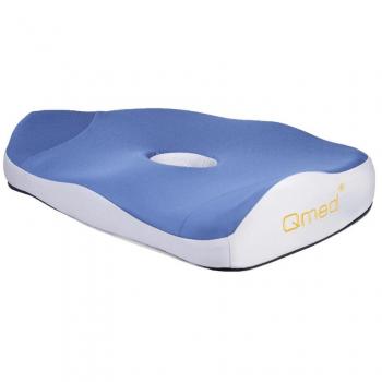 Cojín de asiento ortopédico Comfort Seat Cushion Qmed, tipo de producto: cojín de asiento, características: diseño ergonómico, soporte lumbar, alivia la presión en la zona sacra y coxis, material vis