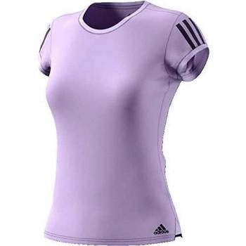 adidas Club 3 Str tee Camiseta, Mujer, matpur/Grisei, XS