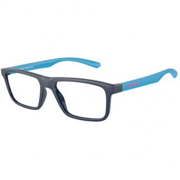 Arnette AN7249 Ogori 2754 Men's Eyeglasses Blue Size 51 - Frame Only, Free Lenses, HSA/FSA Insurance, Blue Light Block Available