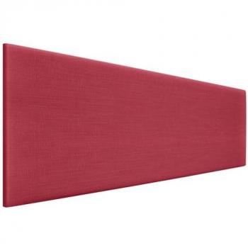 Cabecero Tapizado de Lino Natural Rojo 150x50cm para Camas Modernas
