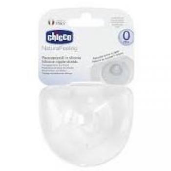 PEZONERA CHICCO SKINTOSKIN SILICONA TALLA PEQUEÑA/MEDIANA 2 UNIDADES