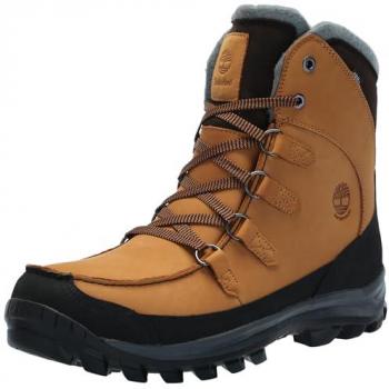 Timberland Chillberg Mid Waterproof Lace-Up Hiking Boot for Men in Yellow, Size 12.5