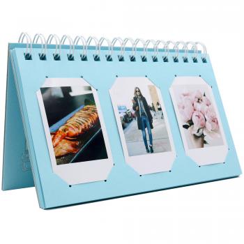ablus 68 bolsillos Mini álbum de fotos de escritorio para Fujifilm Instax Mini 7s 8 8 + 25 26 años 50 70 90 Instant cámara y tarjeta de nombre