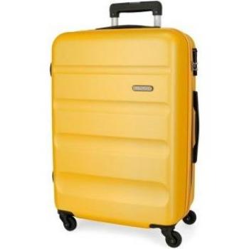 Maleta Mediana ABS Rígida Flex Amarillo