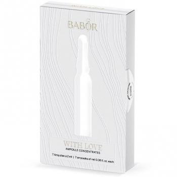 Babor White Collection Ampoule Gift Set - 7x2ml Vegan Serum Concentrates for Hydration, Regeneration, and Firmness