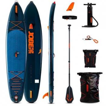 Conjunto Paddle Surf Hinchable Jobe Duna Elite 11'6'' - Paquete de SUP Inflable 2024 en Verde Azulado