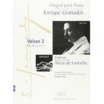 Integral para piano Enrique Granados: Valses 2 - B.3316