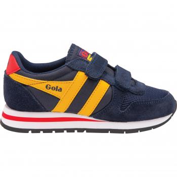 Gola Boy's Daytona Strap Kids Trainers - Navy - Size: 13/13 years