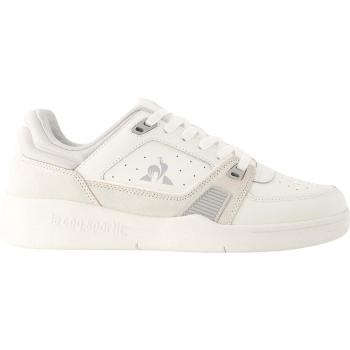 Zapatillas Le Coq Sportif Pro Star Perf para hombre, color blanco con detalles en gris y beige, talla 41