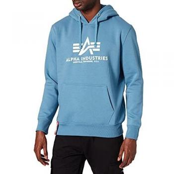 Alpha Industries Basic Hooded Sweatshirt Airforce Blue Regular Fit XXL