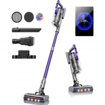 Aspiradora Inalámbrica de Mano Honiture S14 - 450W, 33000PA, Batería Extraíble, Pantalla OLED, Aromaterapia Integrada
