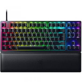 Razer Huntsman V2 Tenkeyless (TKL) Teclado Mecánico Gaming con Switch Óptico Lineal Red, Retroiluminación RGB Chroma, Versión en Español (RZ03-039409