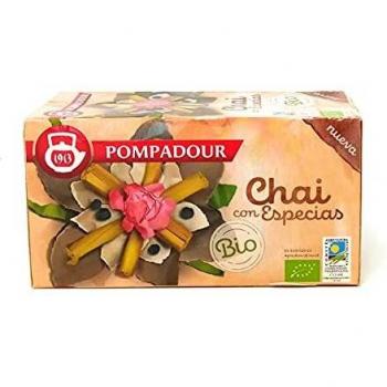Té Chai Bio con Epecias Pompadour 18 bolsitas 27g