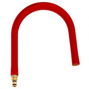GROHFlexx Red Kitchen Hose for Essence Faucet