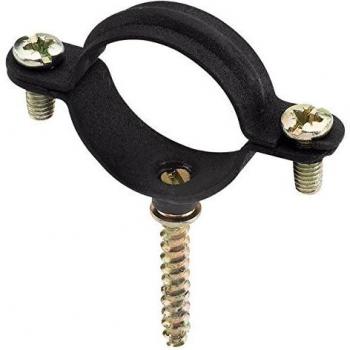 Index ab-gs - Abrazadera gasmica ab-gs m6 54mm con tirafondo negro