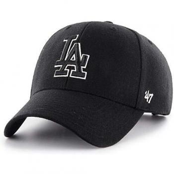 47 Brand MLB Los Angeles Dodgers Black Adjustable Cap Unisex