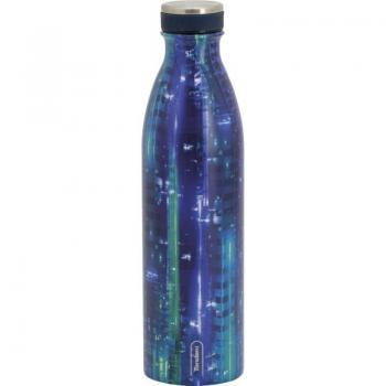 BOTELLA TÉRMICA 750 ML BILT - Fabricada en acero inoxidable, doble pared, mantiene la temperatura de líquidos fríos hasta 24 horas y calientes hasta 12 horas, diseño elegante y ligero, tapa a prueba de fug