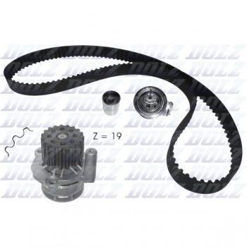 DOLZ Kit de Bomba de Agua y Correa de Distribución KD105