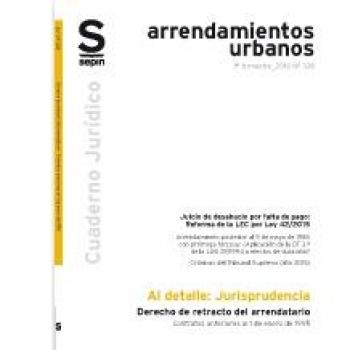 Derecho de retracto del arrendatario. Contratos anteriores al 1 de enero de 1995