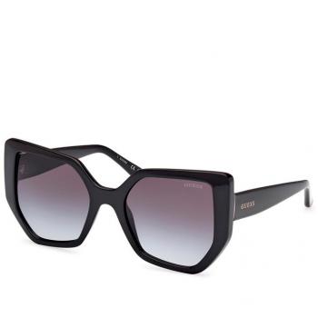 Gafas de Sol Guess GU00154 para Mujer, Oversize, Color Negro Brillante, Unisex, Talla Única