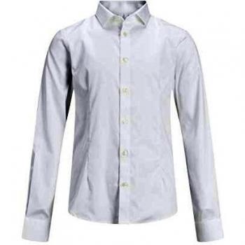 Jack & Jones Parma Long Sleeve Regular Fit Shirt for Boys - Size 164 - White