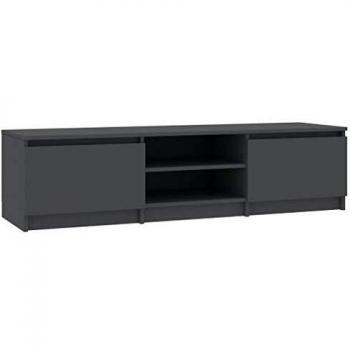 vidaXL Mueble de TV Gris 140 x 40 x 35,5 cm