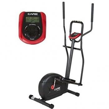 Bicicleta Elíptica CARE CE-602 - Resistencia Magnética - 16 Programas - 8 Niveles de Dificultad - Silenciosa y Ergonómica con Pantalla LCD