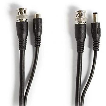Nedis Cable de Seguridad CCTV Nedis - Cable de Seguridad CCTV BNC/CC - RG59-20 m - Conectores Premontados 30.0 m 30.0 m