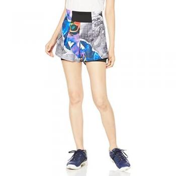 Short Adidas US Series Printed para Mujeres, color Negro, talla S, diseño multicolor