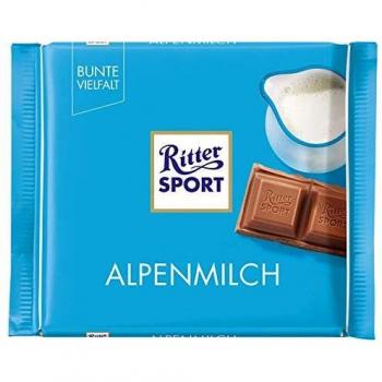 Ritter Sport Chocolate con Leche Alpina 100g