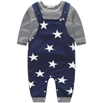 RETUROM para la Ropa del bebé, Fresco Niños bebés Pantalones Conjuntos de Bandas Pantalones de la Camiseta Top Bib General Trajes