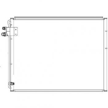 BEHR HELLA SERVICE 8FC 351 036-761 Condensador, aire acondicionado