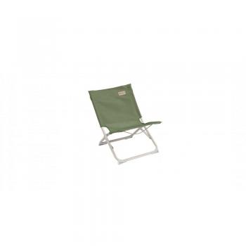 Silla plegable de camping Outwell Sauntons verde, ligera, portátil, con estructura resistente y diseño ergonómico