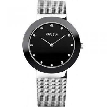 BERING Reloj ANALOGICO para Mujer de Cuarzo con Correa en Acero Inoxidable 11435-002
