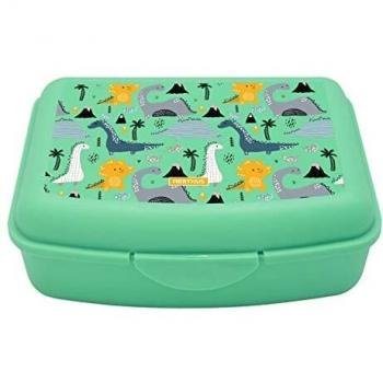 NERTHUS FIH 923 Fiambrera Infatil Dinosaurios Caja de Almuerzo, Ligera y Fácil de Limpiar