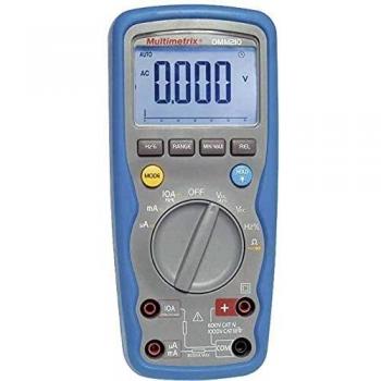 Multímetro Digital Multimetrix DMM 210 Impermeable (IP67) CAT III 1000 V, CAT IV 600 V, 6000 Cuentas